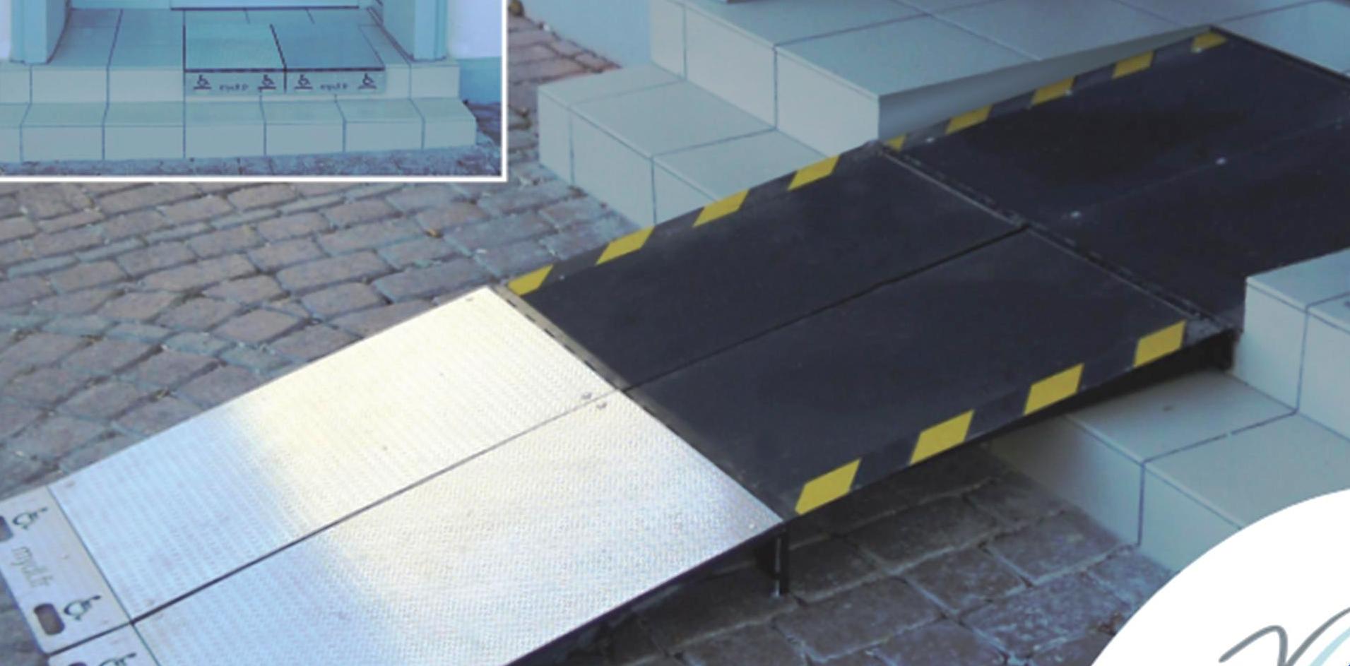 Rampes d'accès pmr escamotables pour personnes handicapés ou à mobilité  réduite - alsace, lorraine, Stihlé Accessibilité, pmr, erp